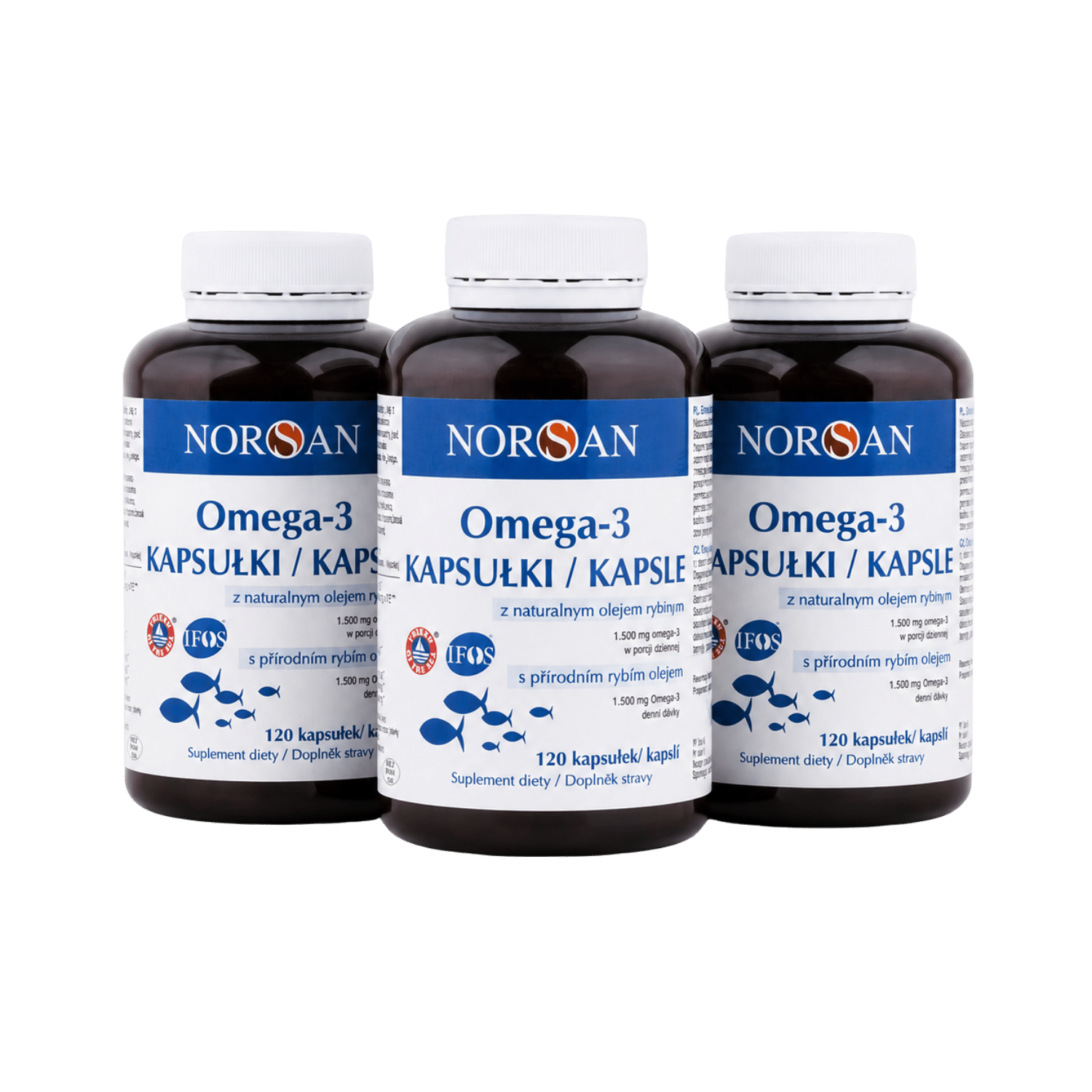 Omega-3 Total Kapsle 3 balení
